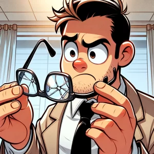 Can a Car Accident Cause Vision Problems? 9 broken eyeglasses