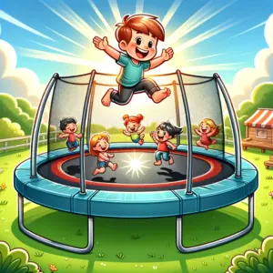 trampoline fun