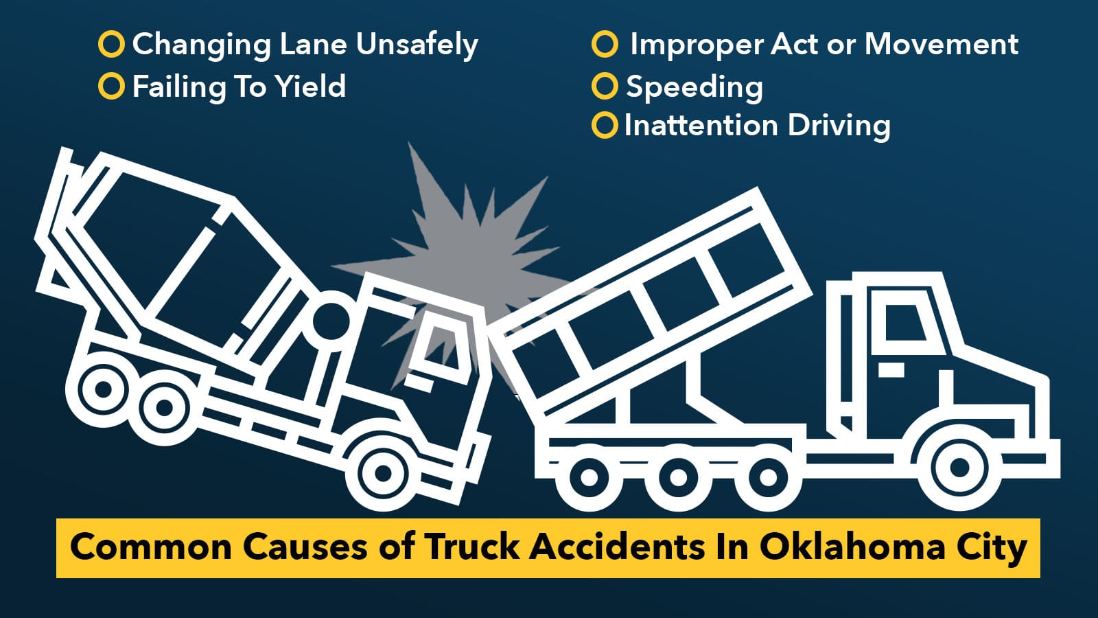 Common causes of truck accidents in Oklahoma City