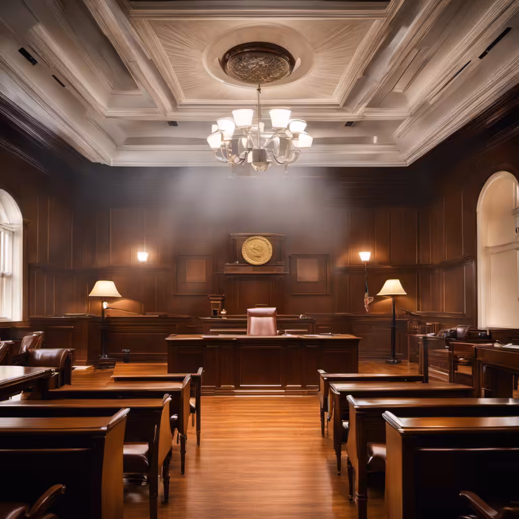 Bethany Personal Injury Attorney 5 overly formal courtroom