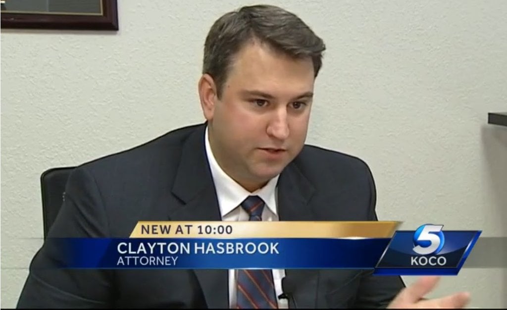 Attorney, Clay Hasbrook