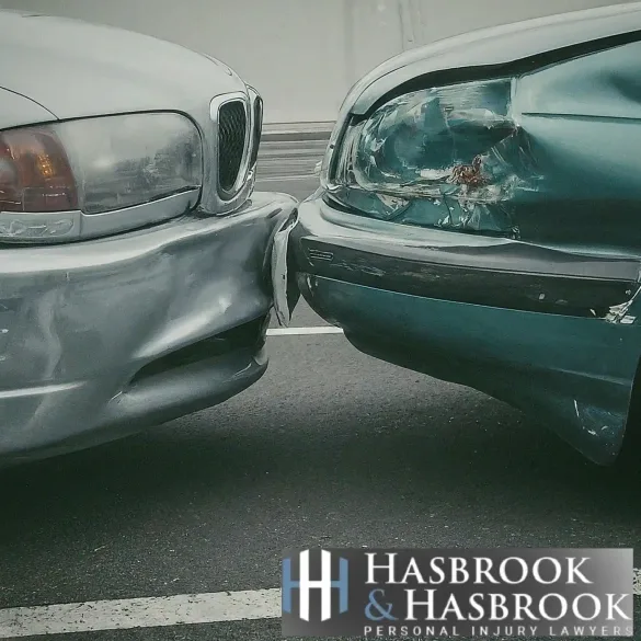 Minor Damage from a Parking Lot Accident