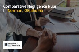 Comparative negligence rule in Norman, Oklahoma