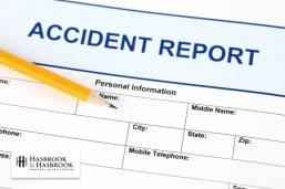 Reporting the accident