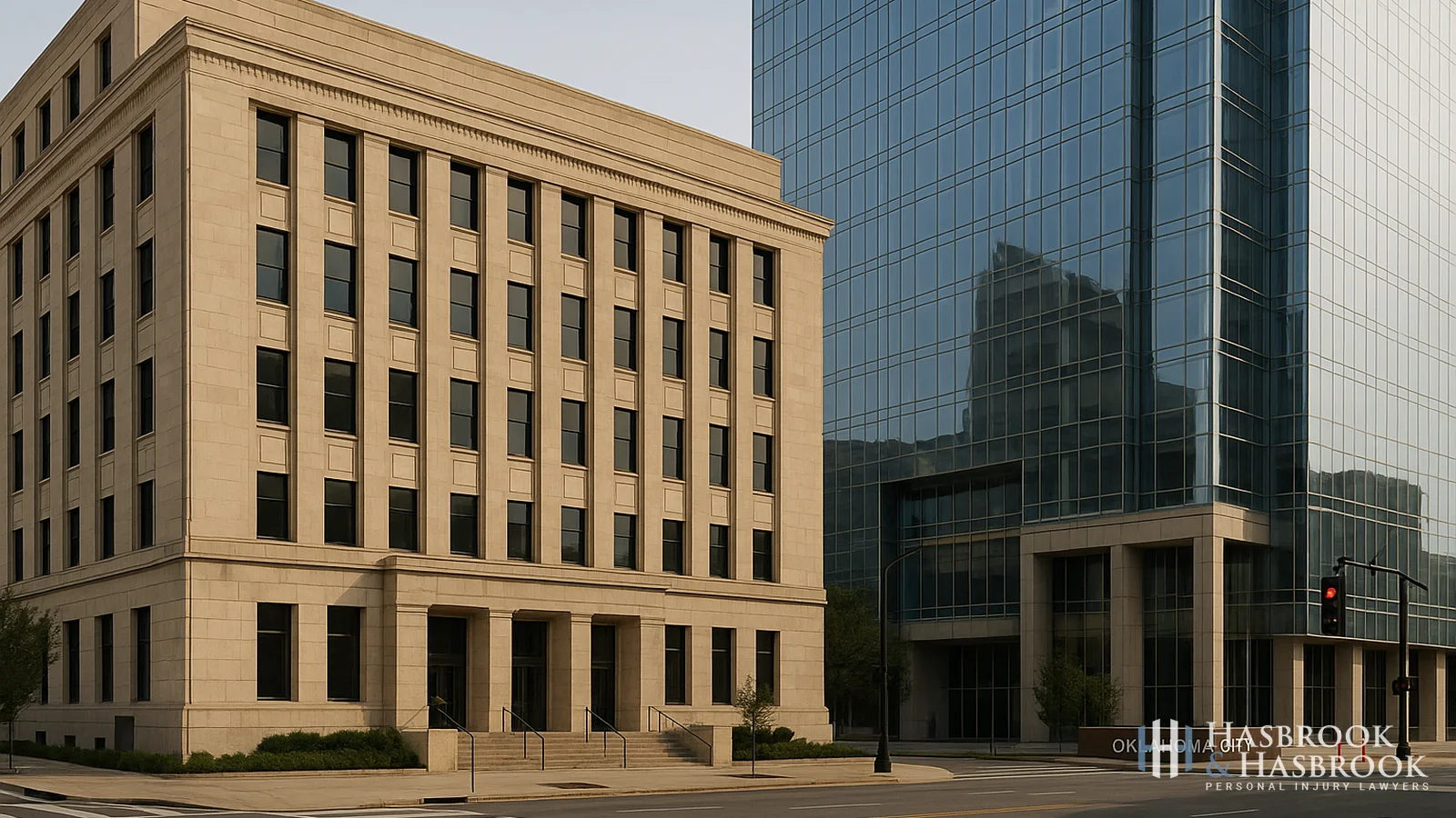 Generic Oklahoma City professional building exterior