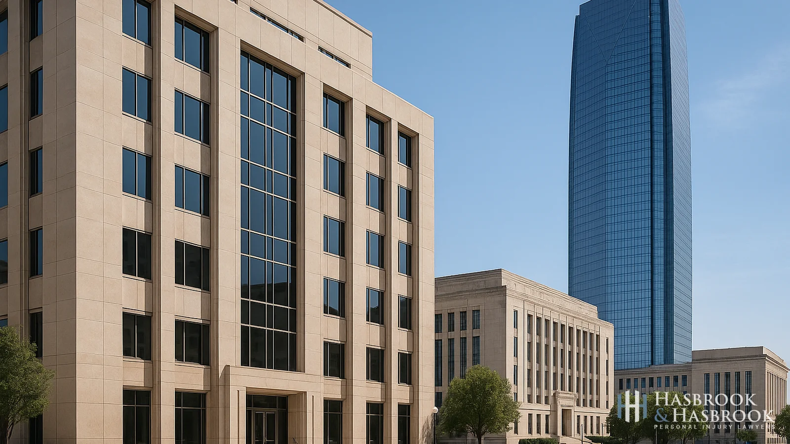 Downtown Oklahoma City professional building near courthouse